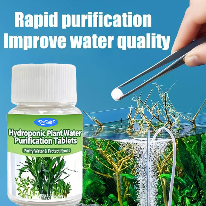 Aquarium Plant In Pot - Comprimés de purification d'eau hydroponique -