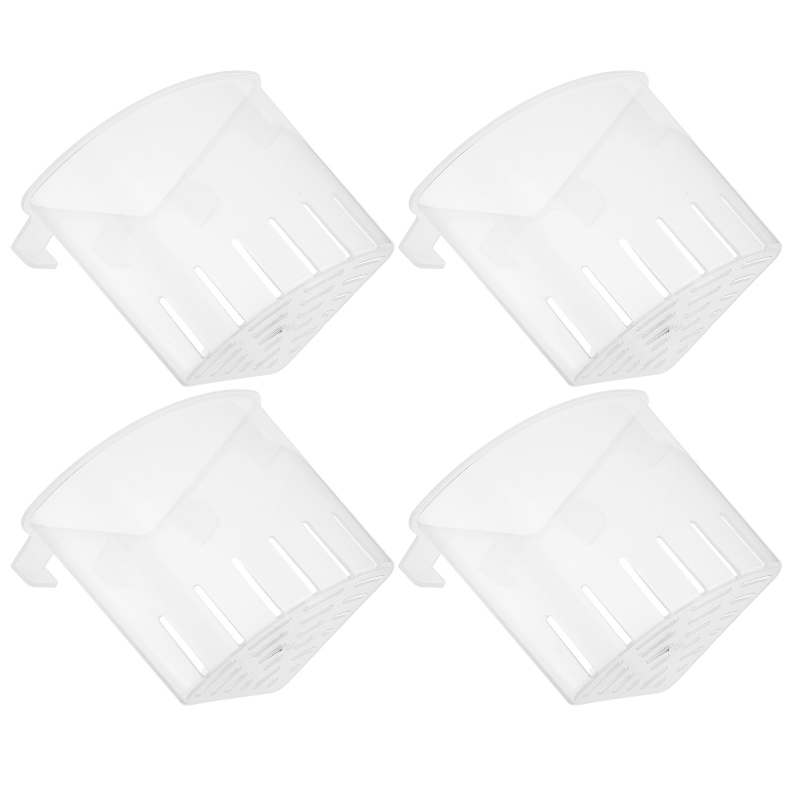 Aquarium Plant In Pot - 4 supports d'angle suspendus pour aquarium,