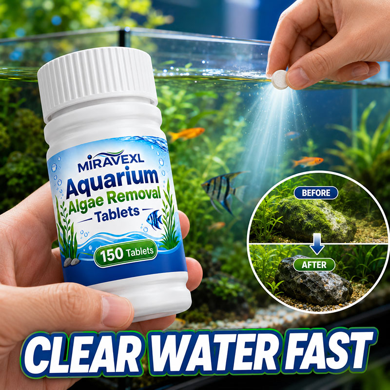 Planted Aquarium Tools - MIRAVEXL 150 Comprimés pour l'élimination des