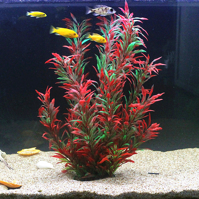 Aquarium Plant In Pot - Plantes artificielles pour aquarium de 50