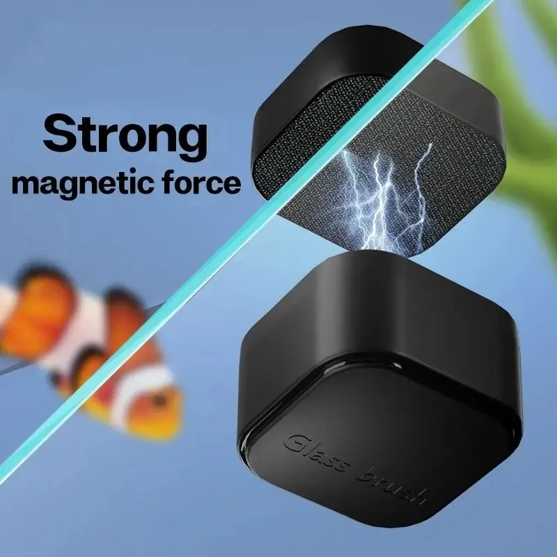 Mini brosse magnétique carrée  - Planted Aquarium Tools avis et prix