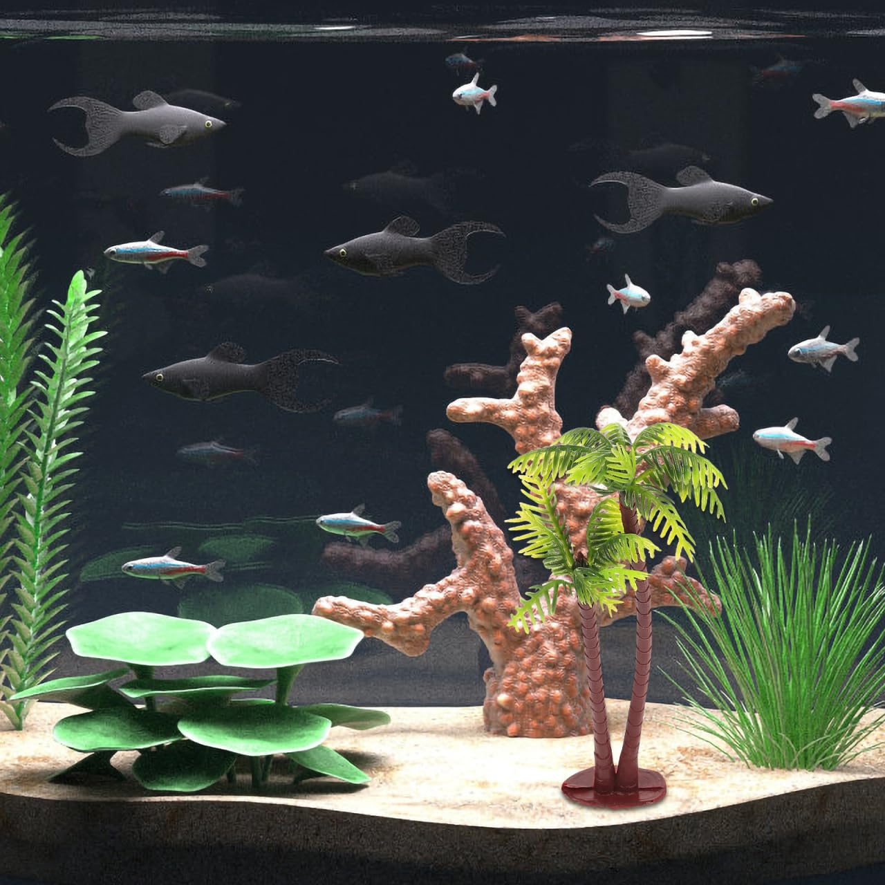 10/20/30/40/50 Pièces Décorati - Aquarium Planted Tree avis et prix