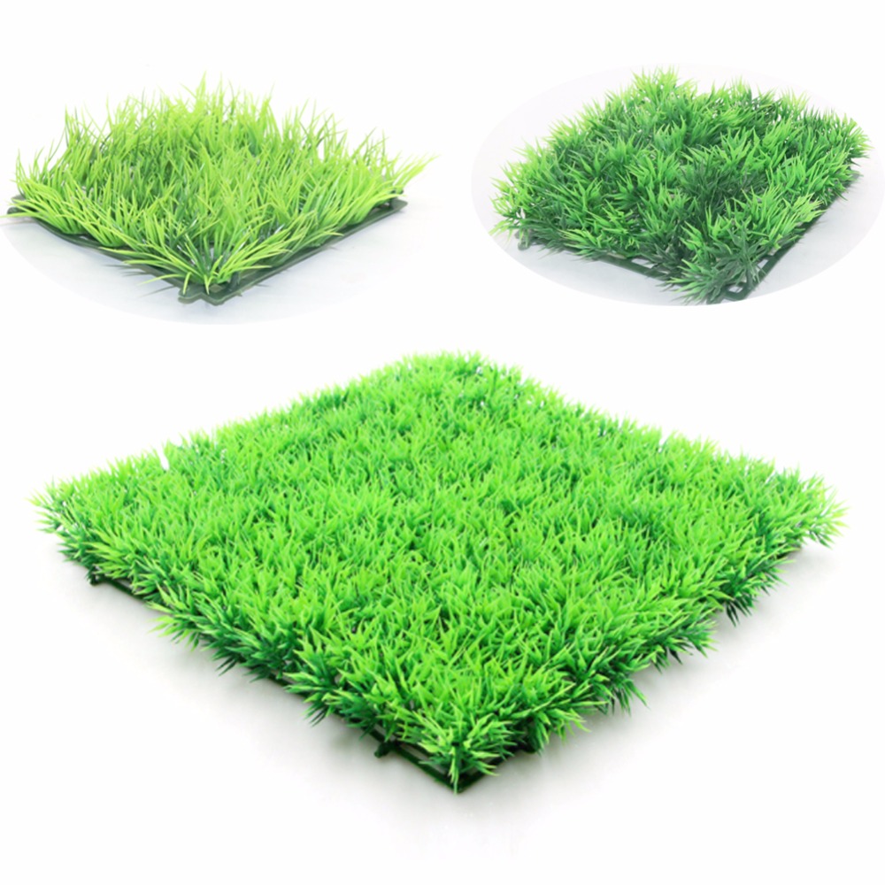 Plante d'herbe verte artificie - Planted Aquarium Materials avis et prix