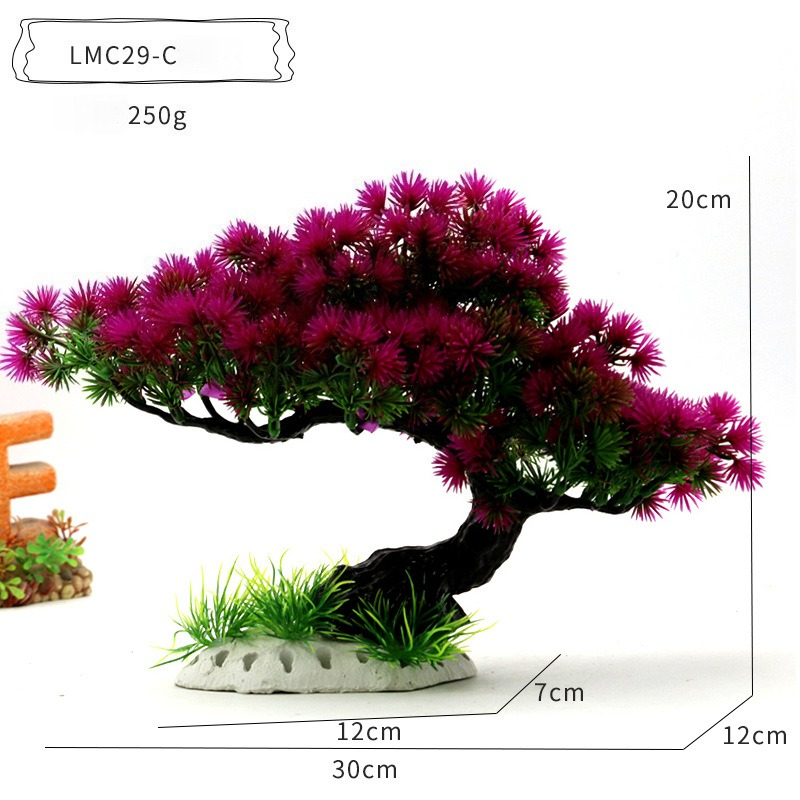Plantes aquatiques en plastiqu - Aquarium Planted Tree avis et prix
