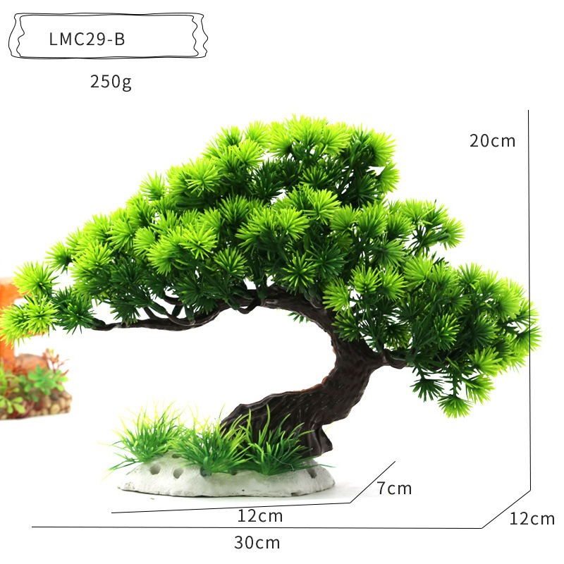 Plantes aquatiques en plastiqu - Aquarium Planted Tree avis et prix