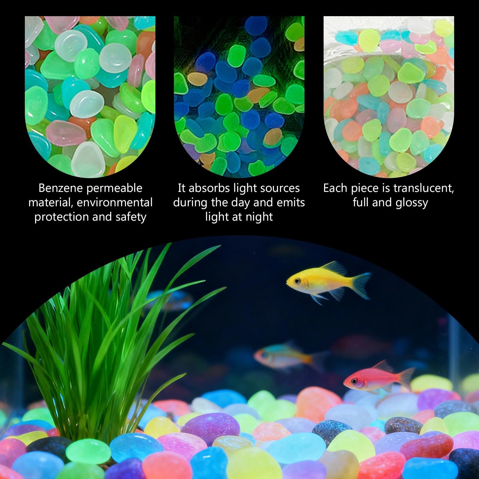 Pierres lumineuses en résine p - Aquarium Plant In Pot avis et prix