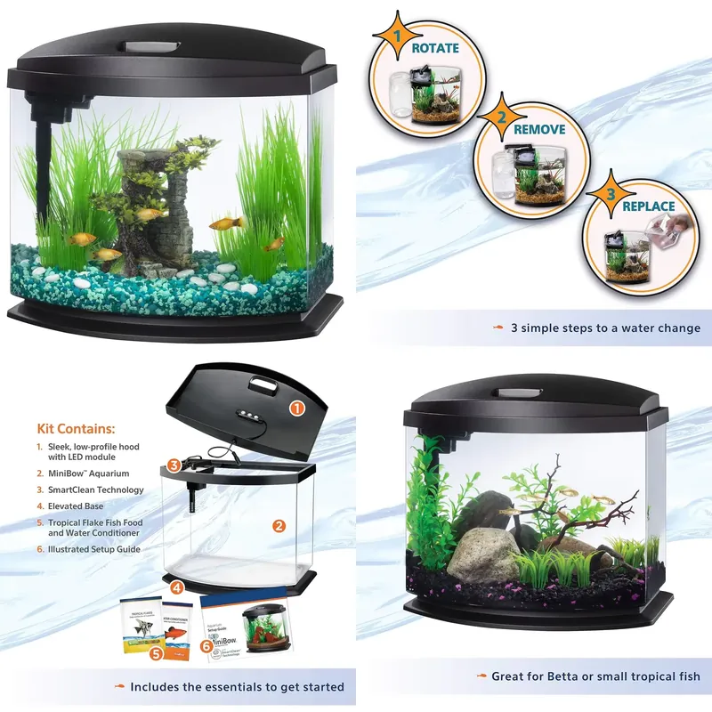 Aquarium personnalisé en verre - Planted Aquarium Materials avis et prix