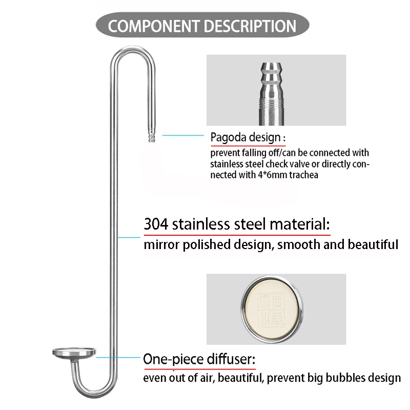 Diffuseur de CO2 pour aquarium - Planted Aquarium Materials avis et prix